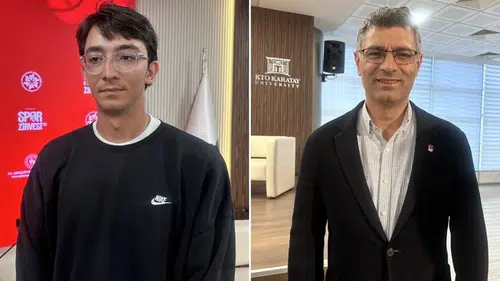 Mete Gazoz ve Yusuf Dikeç'ten gençlere "spor" tavsiyesi