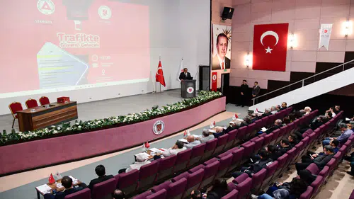 "Trafikte Güvenli Gelecek” etkinliği yoğun katılımla gerçekleştirildi