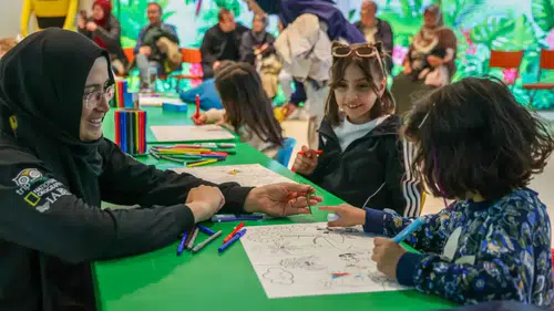 Konya Tropikal Kelebek Bahçesi’nde miniklere özel eğlenceli etkinlikler