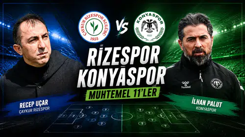 Konyaspor Rize deplasmanında seri peşinde: İşte muhtemel 11’ler