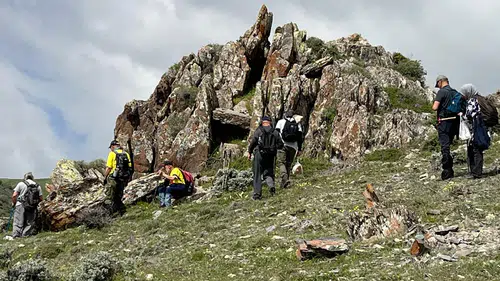 Konyalı dağcılardan nefes kesen tırmanış