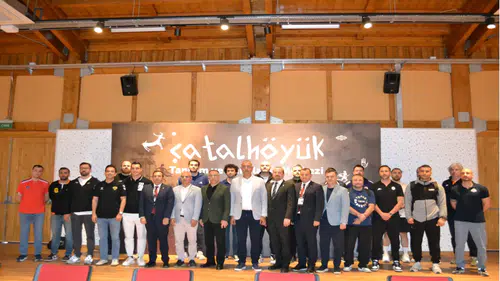 Konya’da şampiyona mesaisi başladı: Teknik zirvesi Çatalhöyük’te yapıldı