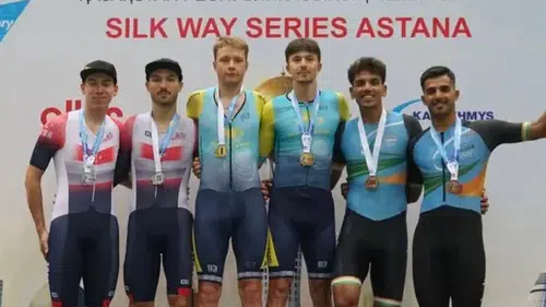 Bisiklette çifte zafer! Konyalı milli sporculardan altın yağmuru