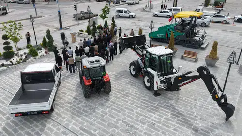 Konya'nın o belediyesine güçlü takviye: 4 araç birden!