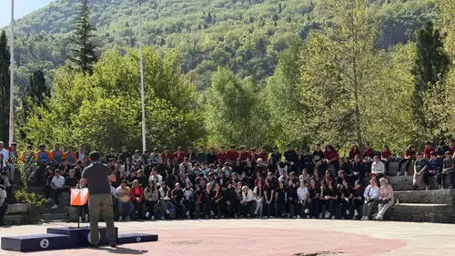 Konya’da oryantiring yarışmasına yoğun ilgi!