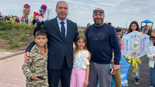 Çumra semaları uçurtmalarla renklendi!