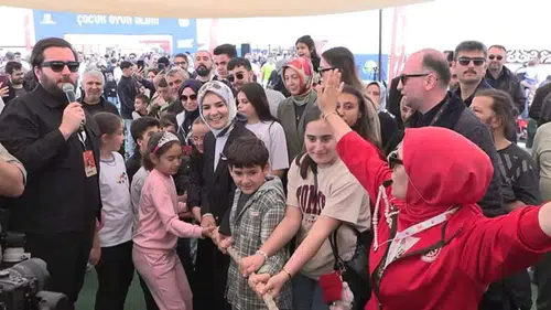Bakan Göktaş, Etnospor Kültür Festivali'ni ziyaret etti
