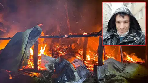 Barakada çıkan yangında 1 kişi öldü