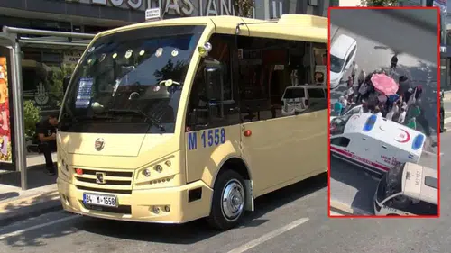 Minibüste, husumetli olduğu şoförü vurup kaçtı