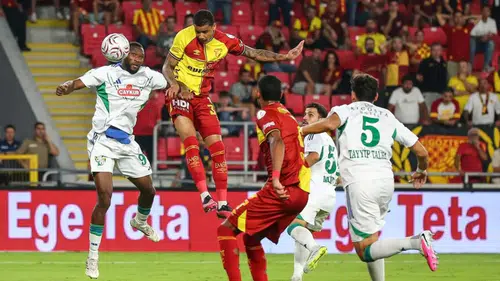 Göztepe-Rizespor maçında kazanan çıkmadı!