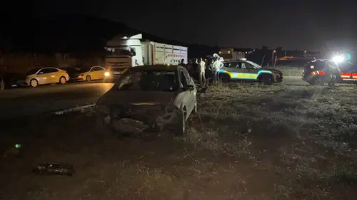 Otomobil ile motosiklet çarpıştı! 2 yaralı hastaneye kaldırıldı