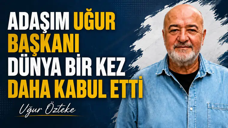 ADAŞIM UĞUR BAŞKANI DÜNYA BİR KEZ DAHA KABUL ETTİ
