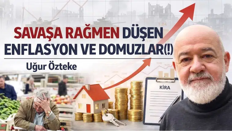 SAVAŞA RAĞMEN DÜŞEN ENFLASYON VE DOMUZLAR(!)
