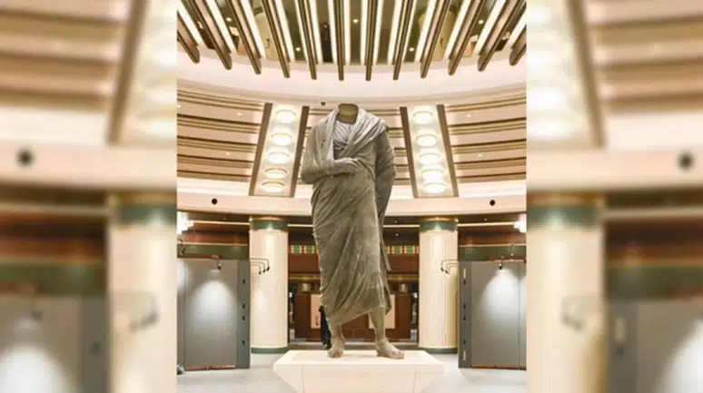 Marcus Aurelius heykeli Beştepe’de ziyarete açılıyor