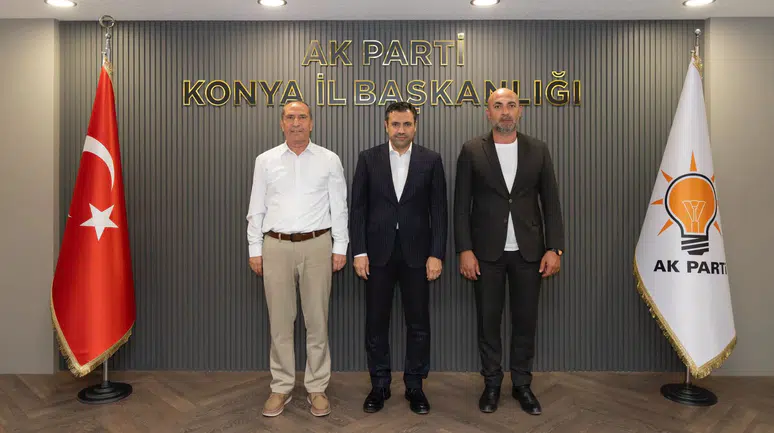Çumra’da hizmet gündemi! İl başkanlığında kritik görüşme