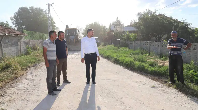 Ilgın Belediye Başkanı Apil çalışmaları yakından takip etti!