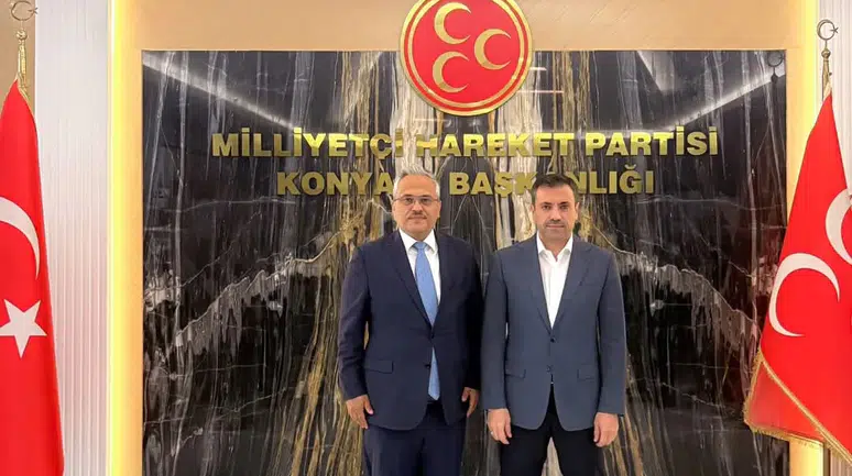 Başkan Özgökçen'den MHP Konya'ya hayırlı olsun ziyareti