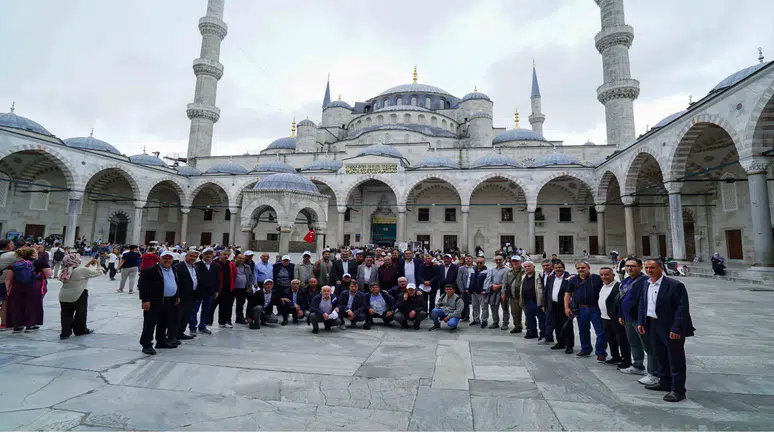 Meram Muhtarları İstanbul’un tarihi ve kültürel mirasını yerinde keşfetti