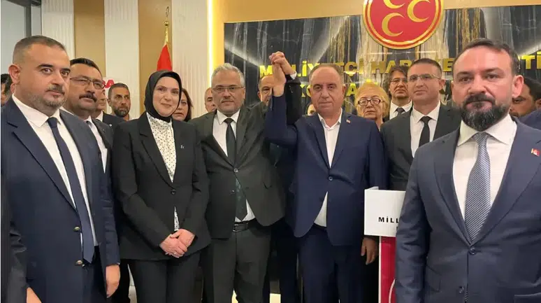 MHP Konya’da bayrak değişimi! Remzi Karaarslan görevi devretti