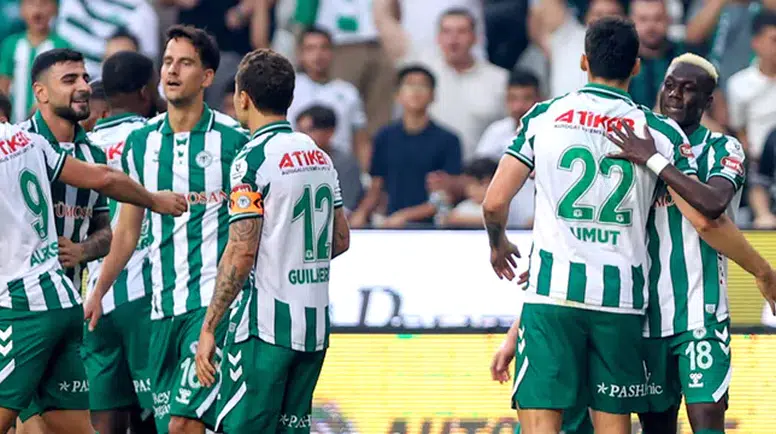 Konyaspor'da Antep'e futbol dersi 3-0
