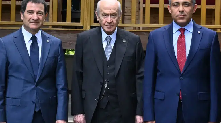 MHP LiderinBahçeli’den TASAV’a anlamlı ziyaret: Konya Vekili teşekkür etti