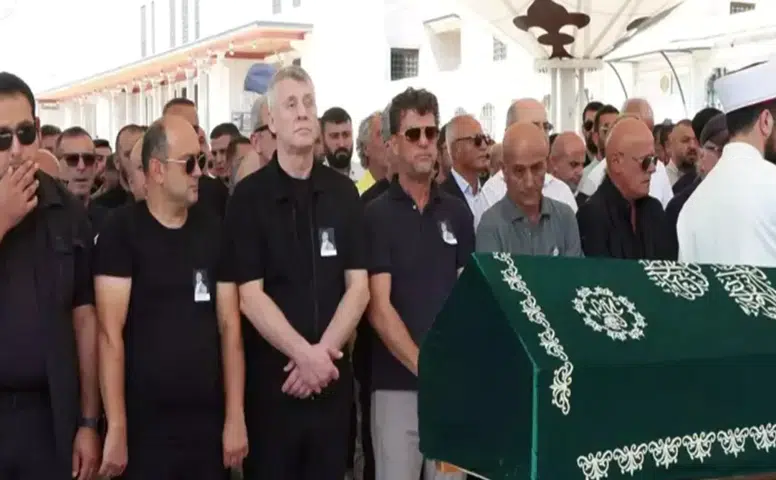 Metin Şentürk'ün kardeşi Bayram Şentürk toprağa verildi