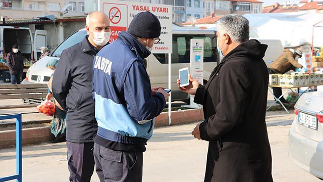 Beyşehir'de zabıtadan koronavirüs denetimi