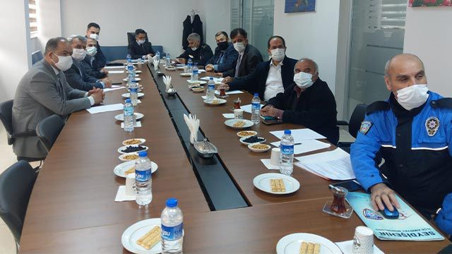 Seydişehir'de güvenlik toplantısı yapıldı