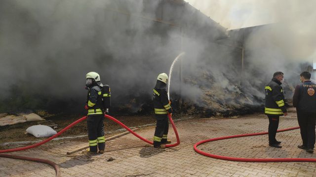 Seydişehir'de korkutan yangın