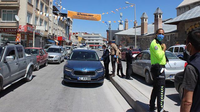 Karapınar'da 83 kişiye para cezası