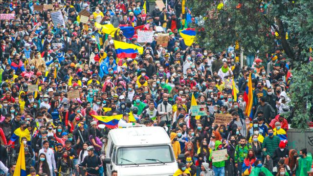 Kolombiya'daki vergi reformu karşıtı gösterilerde ölü sayısı 26'ya çıktı