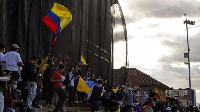 Kolombiya'da Ulusal Grev Komitesi, 9 Haziran için büyük protesto çağırısı yaptı