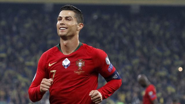 Ronaldo EURO 2020'de yeni rekorlar peşinde