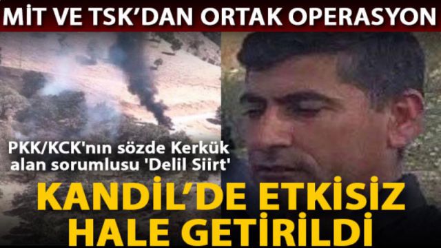 PKK/KCK'nın Kerkük sorumlusu etkisiz hale getirildi