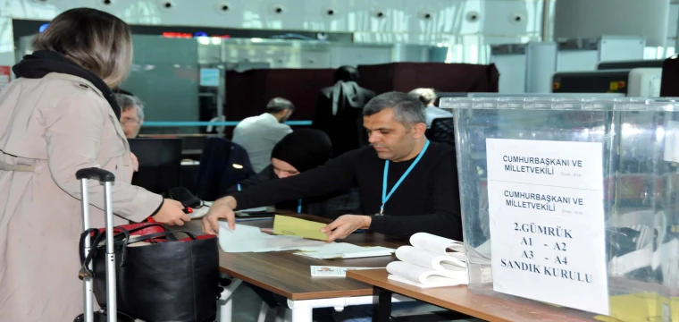İstanbul Havalimanı'nda 20 bin oy kullanıldı