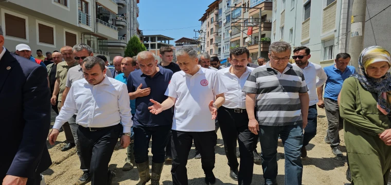 Bakan Yerlikaya selin vurduğu Zonguldak'ta