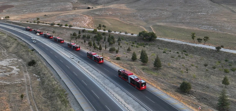 Konya Büyükşehir Belediyesi ulaşım filosunu güçlendiriyor