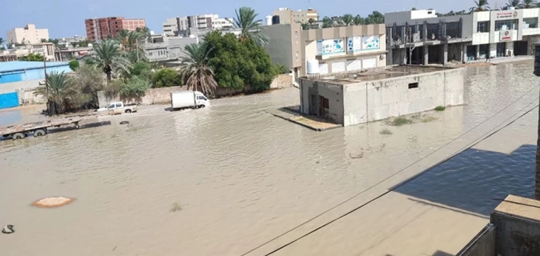 Libya'nın doğusunda sel nedeniyle 2 kişi öldü
