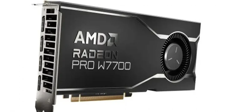 Radeon Pro W7700 Tanıtıldı