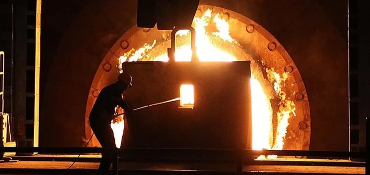 Türkiye'nin Ham Çelik Üretimi Arttı