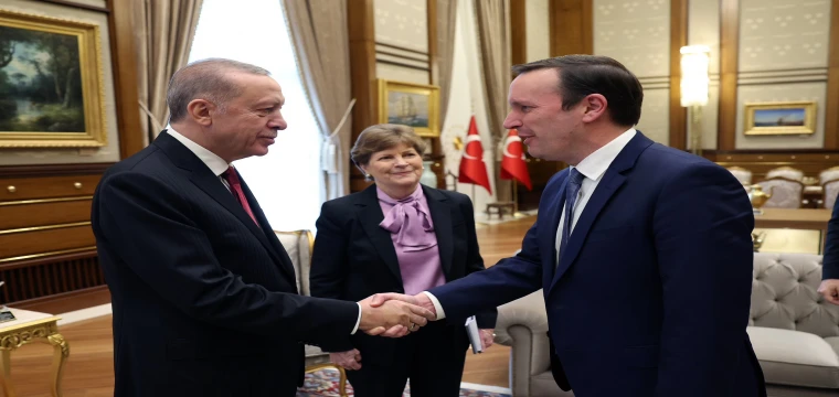 Cumhurbaşkanı Erdoğan, ABD'li Senatörleri kabul etti