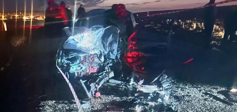 Aksaray’da 2 otomobil çarpıştı: 1 ölü, 5 yaralı