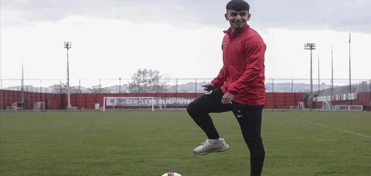 Gençlerbirliği'nin genç golcüsü Melih Bostan'ın hayalleri büyük