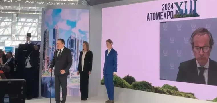 Uluslararası ATOMEXPO-2024 Forumu Rusya’da başladı