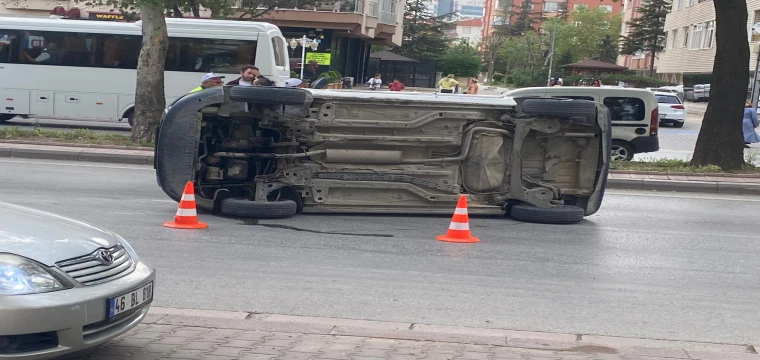 Ankara Caddesinde kaza!