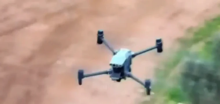 Drone denetiminde uyuşturucu yakalandı