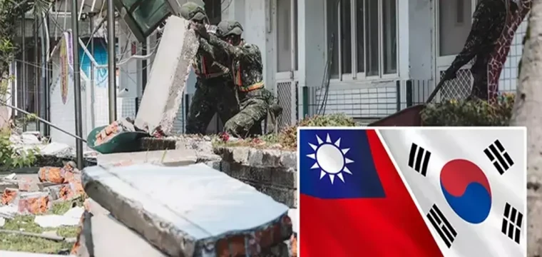 Güney Kore, Tayvan’a 500 bin dolar yardım gönderdi