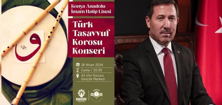 Karatay’dan Türk Tasavvuf Konseri’ne davet