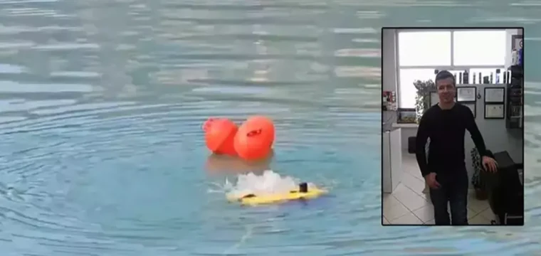 Kayıp balıkçı su altı robotuyla aranıyor
