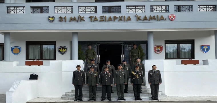 Türk askeri heyeti, Yunanistan'ı ziyaret etti